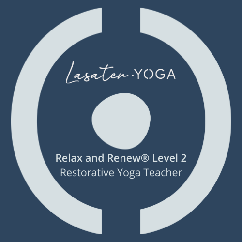 Restorative yoga teacher logo